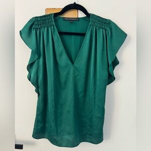 White House Black Market Sleeveless V Top